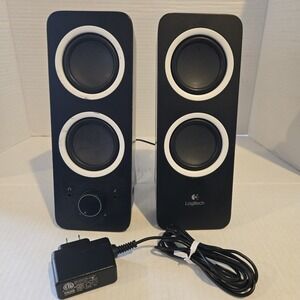 Logitech Z200 2.0 Stereo‎ Multimedia Speakers 3.5mm Connection - Black